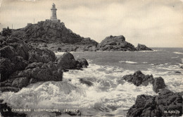 R296116 La Corbiere Lighthouse. Jersey. H. 5201 D. Valentines. Silveresque - Wereld