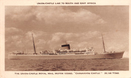 R296018 Union Castle Line To South And East Africa. The Union Castle Royal Mail - Wereld