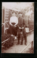 AK Jäger Mit Gewehr Und Frau  - Hunting