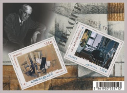 FRANCE 2013 50TH DEATH ANNIVERSARY OF GEORGES BRAQUE 1882-1963 FAMOUS PAINTER PAINTINGS MINIATURE SHEET MS MNH - Unused Stamps