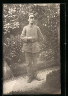 AK Deutscher Soldat In Uniform Mit Eisernem Kreuz  - Weltkrieg 1914-18