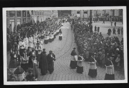 35 Rennes Carte Photo Funérailles En Grandes Pompes Cortège Place Du Parlement Les Juges Et Religieux Enterrement De C - Rennes