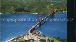 72582756 San_Francisco_California Fliegeraufnahme Golden Gate Bridge - Andere & Zonder Classificatie