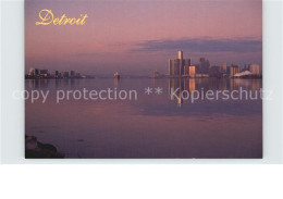 72582711 Detroit_Michigan Skyline From Across The Detroit River - Andere & Zonder Classificatie