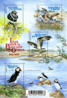 FRANCE  2012 BIRDS 100TH ANNIVERSARY OF THE LPO LIGUE DE PROTECTION DES OISEAUX MINIATURE SHEET MS MNH - Unused Stamps