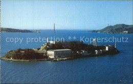 72582225 San_Francisco_California Fliegeraufnahme Insel Alcatraz - Autres & Non Classés