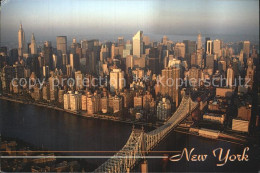 72581996 New_York_City Queensboro Bridge Air View - Otros & Sin Clasificación