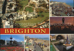 72581394 Brighton East Sussex Fliegeraufnahme Strand  Brighton - Autres & Non Classés
