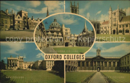 72581313 Oxford Oxfordshire Balliol- New- Queens- Magdalen- Brasenose College Ox - Andere & Zonder Classificatie