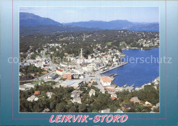 72580152 Leirvik Stord Sentrum Sett Fra Fly Leirvik Stord - Norway