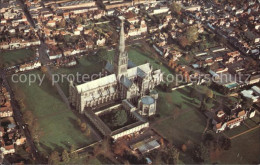 72579882 Salisbury Wiltshire Fliegeraufnahme Cathedral Salisbury - Sonstige & Ohne Zuordnung