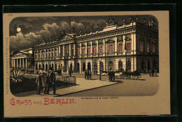 Mondschein-Lithographie Berlin, Ruhmeshalle & Neue Wache  - Mitte