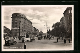 AK Berlin-Charlottenburg, Knie, Strassenbahn  - Tram