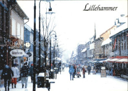 72576673 Lillehammer Fussgaengerzone Im Winter Lillehammer - Noruega
