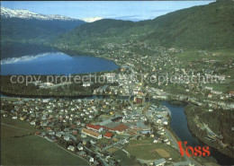 72576635 Voss Hordaland Fliegeraufnahme Voss - Noruega