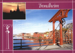72576597 Trondheim Gamle Bybro Og Nidarosdomen Bruecke Kathedrale Trondheim - Norwegen