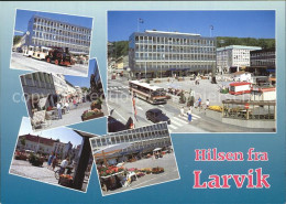 72576591 Larvik Innenstadt Platz Fussgaenerzone Larvik - Norvège