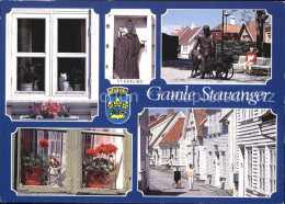 72576571 Stavanger Partier Fra Gamle Stavanger Altstadt Denkmal Statue Stavanger - Norvège