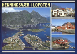 72576509 Henningsvaer Ortsmotive Fliegeraufnahme Norwegen - Norway