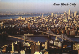 72564436 New_York_City Fliegeraufnahme Broklyn Und Manhattan - Other & Unclassified