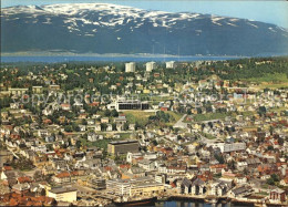 72564354 Norge Norwegen Stadtblick Mit Hafen Norwegen - Norvège