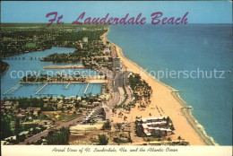 72562696 Lauderdale Florida Luftaufnahme Hafen Atlantic Ocean Lauderdale Florida - Other & Unclassified