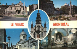 72562540 Montreal Quebec Nelson Monument Kathedrale Bon Secours  Montreal - Non Classificati