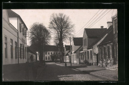 AK Augustenburg, Strassenpartie Im Ort  - Denmark