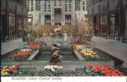 72556469 New_York_City Rockefeller Center Channel Garden - Sonstige & Ohne Zuordnung