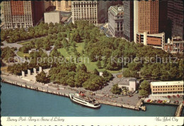 72556459 New_York_City Fliegeraufnahme Battery Park Circle Line Ferry - Autres & Non Classés