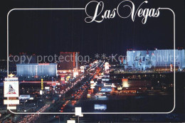 72556456 Las_Vegas_Nevada Fliegeraufnahme Bei Nacht - Altri & Non Classificati