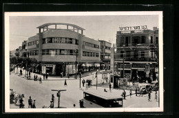 AK Tel Aviv, Crossing Allenbey Road  - Palestine