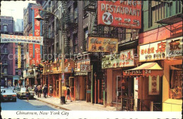 72556430 New_York_City Chinatown Pell Street - Sonstige & Ohne Zuordnung