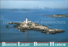 72555783 Boston_Massachusetts Fliegeraufnahme Leuchtturm - Autres & Non Classés