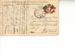 ITALIA  1918 - R.ESERCITO ITALIANO - Battaglione 3-59 - Poste Militaire (PM)