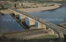 72551766 Kamloops Overlander Bridge Thompson River Fliegeraufnahme Kamloops - Sin Clasificación