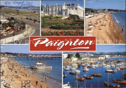 72543399 Paignton Teilansicht Strandpartien Schloss Hafen Paignton - Sonstige & Ohne Zuordnung