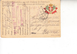 ITALIA  1917 - R.ESERCITO ITALIANO - 19 Reggimento Bersaglieri - Poste Militaire (PM)