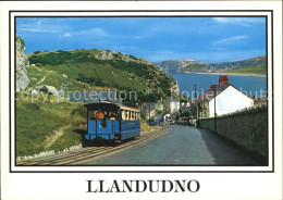 72537471 Llandudno Wales Panorama Strassenbahn Conwy - Sonstige & Ohne Zuordnung