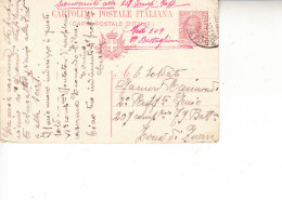 ITALIA  1918 - CP  Per Zona Di Guerra - Militaire Post (PM)