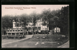 AK Randershof, Flensburger Föhrde, Strand-Hotel Randershof  - Denmark