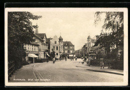 AK Buxtehude, Blick Vom Geesttor Auf Die Strasse  - Buxtehude