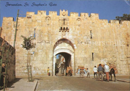 72531516 Jerusalem Yerushalayim St Stephens Gate  - Israel