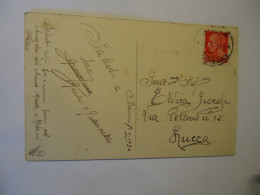 ITALY POSTCARDS   SIENA  PAINTINGS 1934 STAMPS  POSTMARK  SIENA BONAIRE - Autres & Non Classés