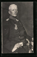 AK Heerführer Von Scheffer-Boyadel In Uniform  - Guerre 1914-18