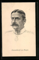 AK Heerführer Generaloberst Von Hausen In Uniform  - Guerre 1914-18