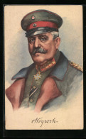 AK Heerführer Von Woyrsch In Uniform Mit Schirmmütze  - Weltkrieg 1914-18