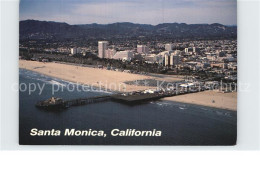 72526788 Santa_Monica Pier And Downtown Skyline Aerial View - Sonstige & Ohne Zuordnung