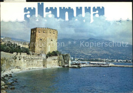 72523508 Alanya Red Tower Festungsanlage Kuestenstadt Alanya - Turkije