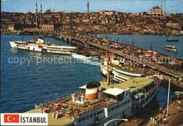 72523503 Istanbul Constantinopel Galatabruecke Neue Moschee Sueleymaniye Moschee - Turquie